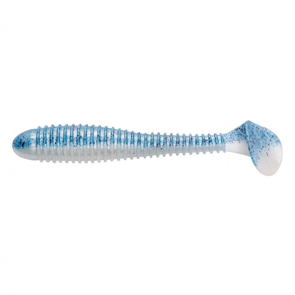 Виброхвост Helios Catcher 3,55"/9 см, цвет Blue Fish 5 шт HS-2-052 , 